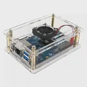 Акриловый прозрачный корпус Orange Pi 5 для Orange Pi 5 B5a3 (art.: 3920c0c10eb49)