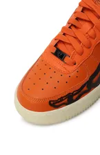 Кеды Air Force 1 '07 Skeleton QS 'Brilliant Orange'