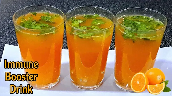 How To Make Orange Punch |Immune Booster Healthy Drink |Fresh orange juice Recipe |@shamiraskitchen