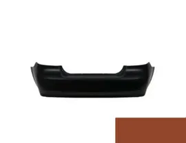 Бампер задний крашеный CHEVROLET AVEO (T250) седан/RAVON NEXIA 54U - SUNSET ORANGE TYG 96648654-54U