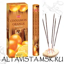 Корица-апельсин (Cinnamon-Orange) ароматные палочки-благовония