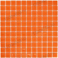 Мозаика стеклянная Orange glass