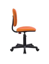Кресло Бюрократ CH-204NX/26-291 (Office chair Ch-204NX orange 26-29-1 cross plastic)