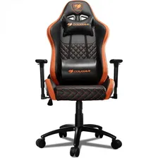 Кресло компьютерное игровое COUGAR RAMPART BLACK-ORANGE RAMPART Orange