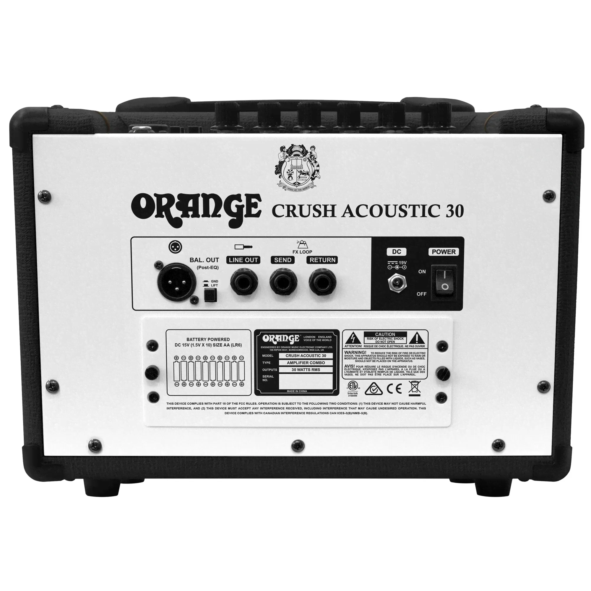 Orange Orange Crush Acoustic 30 Black-2