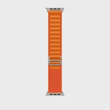 Apple Watch Ultra GPS + Cellular 49mm, ремешок "Orange Alpine loop", размер M 145–190mm (MQFL3)