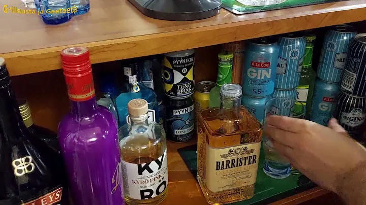 GjaG Barrister Orange gin ja bonusjuoma