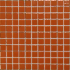 Мозаика Bonaparte Orange glass 25x25 мм 30x30