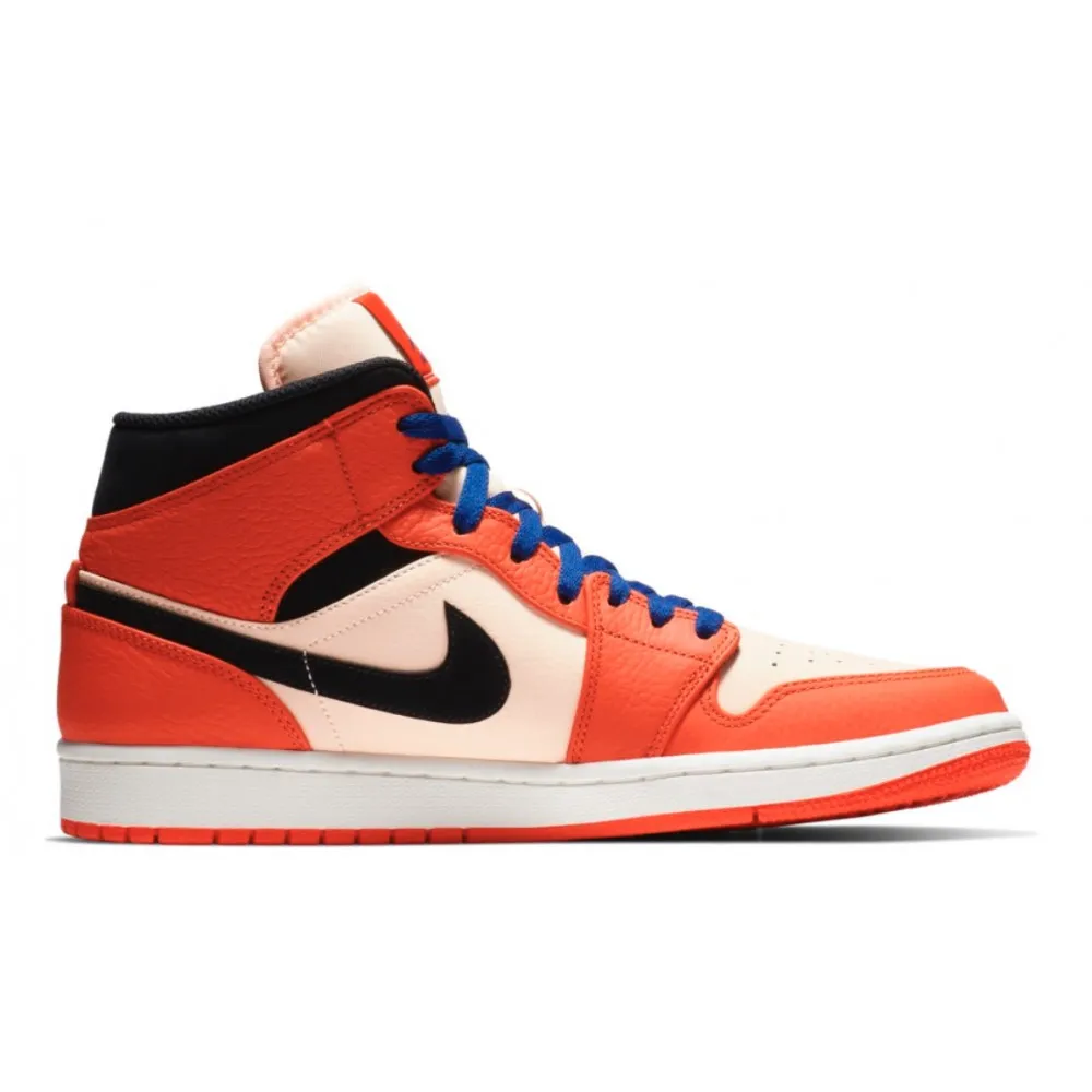 Кроссовки Nike Air Jordan 1 Mid SE Orange-4