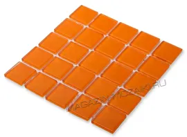 Orange glass мозаика