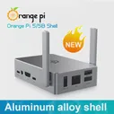 Корпус из алюминиевого сплава Orange Pi Подходит для платы разработки Orange Pi 5 или Orange Pi 5B Металлический корпус