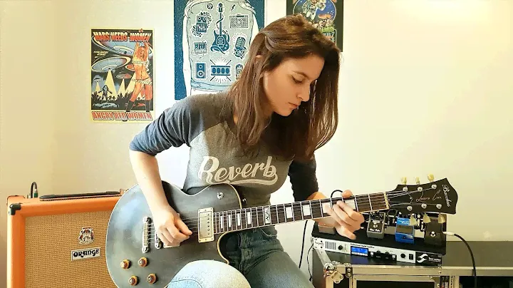 Laura Cox - Fingerpicking on Orange Rocker 32 & Rocker 15