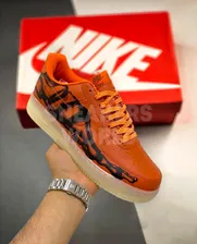 Nike Air Force 1 Skeleton Orange