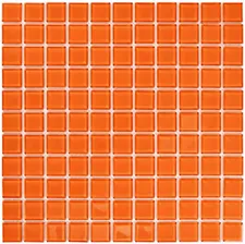 Мозаика Bonaparte Mosaics Orange Glass 30x30