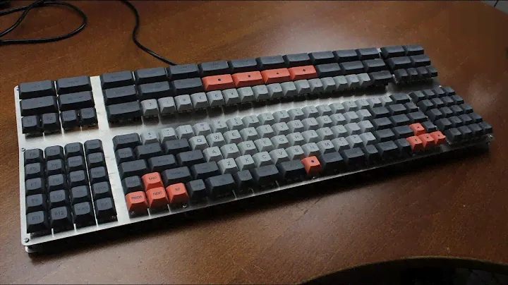 Hyper 7 keyboard review (Kailh BOX Burnt Orange)