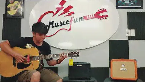 Orange Crush Acoustic 30 sound test 1