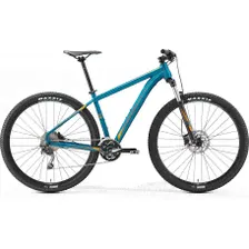 Велосипед MTB Merida Big.Nine 300 Matt Blue (blue/orange) (2017)