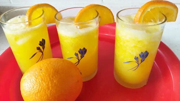 Cara Buat Jus Oren Segar / How to Make Fresh Orange Juice