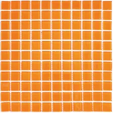 Мозаика Bonaparte Стеклянная Orange glass 30х30 см