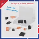Комплект охлаждения радиаторов серии 52Pi Orange Pi 5 Совместим с Orange PI 5 / 5B / 5PLUS