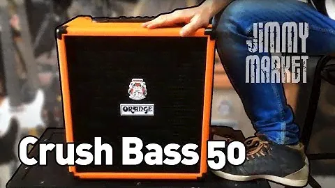 ORANGE Crush Bass 50 - 50W Basové Kombo - Review Jimmy Market [EN SUB]