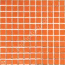 Orange glass оранжевая стеклянная мозаика Bonaparte