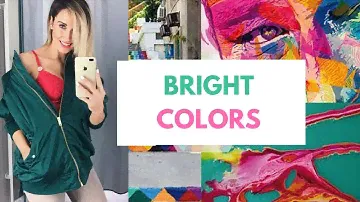 TREND REPORT || Shopping for BRIGHT COLORS for SS17