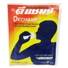 Растворимый напиток-электролит. Набор из 5 пакетиков по 20 гр. / Dechamp Nature Identical Orange Flavoured Electrolyte Beverage Powder 5 x 20g