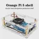 Акриловый прозрачный корпус Orange Pi 5 для Orange Pi 5 B5a3 (art.: 3920c0c10eb49)