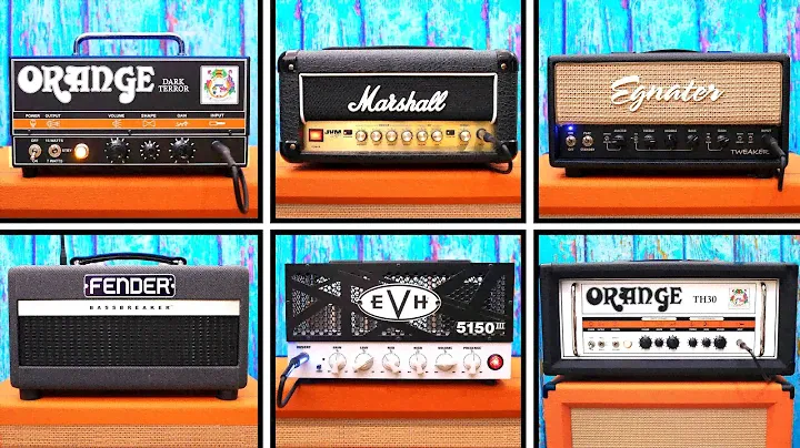 ULTIMATE Small Tube Amp Shootout - Orange VS Marshall VS Fender VS EVH VS Egnater