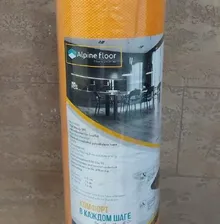 Подложка под SPC и LVT покрытия Alpine Floor Orange Premium IXPE 1,5 мм